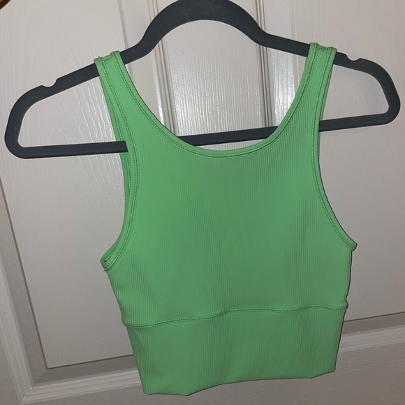 lululemon athletica Tops - Lululemon reversible top, Size 4, Never worn, Brand new, Lime green